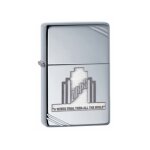 Zippo a weeks trial high polish chrome lighter