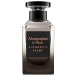 Abercrombie & fitch - authentic night eau de toilette 100 ml male
