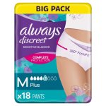 Always culottes pour fuites urinaires alwaysdiscreet normal culottes pour fuites urinairesm18