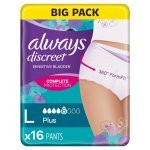 Always culottes pour fuites urinaires alwaysdiscreet normal culottes pour fuites urinaireslx16