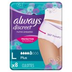 Always culottes pour fuites urinaires alwaysdiscreet normal culottes pour fuites urinaireslx8