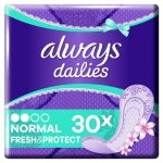 Always protège - slips always dailies fresh&protect normal protège - slips normal x30 Always protège - slips always dailies fresh&protect normal protège - slips normal x30