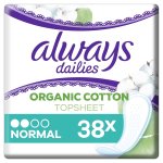Always protège - slips always dailies protège - slips normal, 0%de colorant&parfum x38 Always protège - slips always dailies protège - slips normal, 0%de colorant&parfum x38