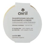Avril - shampooing solide saponifi  froid cheveux normaux 100 g unisex