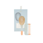 Bachca accessoires cheveux coffret bb - brosse 100% sanglier petit modle + peigne bois