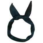 Mir velvet headband noir