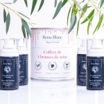 Benu blanc brume de soins 4 brumes de soins de 50 ml chacune  vaporiser sur l'oreiller : ambre patchouli, ...
