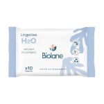 Biolane - lingettes épaisses h2o x10 accessoires soin corps 1 pieces unisex Biolane - lingettes épaisses h2o x10 accessoires soin corps 1 pieces unisex