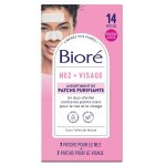 Bior - assortiment de patchs purifiants nez + visage x14 masque anti - points noirs 1 pieces unisex