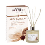 Maison berger aroma bouquet parfum verre pr - rempli de parfum relax + brins