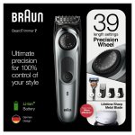 Braun tondeuse electrique braun bt7220 tondeuse barbe et cheveux, 39rglages de longueur, conue pour ...