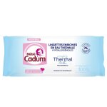Cadum - lingettes hypoallergniques enrichies en eau thermale pour bb appareils de nettoyage du visage ...