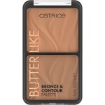Catrice - butter like bronze & contour palette contouring 9 g marron clair unisex Catrice - butter like bronze & contour palette contouring 9 g marron clair unisex