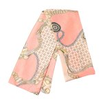 Chris rubin - bella foulard en soie foulards et charpes 1 pieces nude female