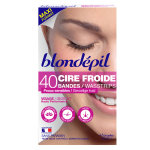 Blondepil cires froides dépilatoires cire froide haute performance visage - peaux sensibles - 40 bandes ... Blondepil cires froides dépilatoires cire froide haute performance visage - peaux sensibles - 40 bandes ...