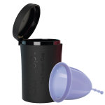 Claripharm claricup coupe menstruelle claricup antimicrobienne et sa box strilisation - taille 3