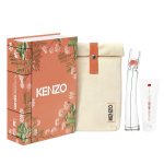 Kenzo flower by kenzo coffret eau de toilette 50ml + lait corps 75ml + trousse Kenzo flower by kenzo coffret eau de toilette 50ml + lait corps 75ml + trousse