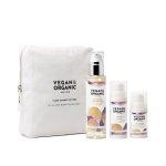 Vegan&organic peau grasse flacon airless fluide visage 30 ml + flacon airless masque visage 50 ml + flacon ...