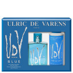 Ulric de varens blue coffret eau de toilette 100ml, déodorant 200ml Ulric de varens blue coffret eau de toilette 100ml, déodorant 200ml