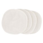 Couleur caramel - lot de 4 co - lingettes dmaquillantes bio dmaquillant yeux 1 pieces female