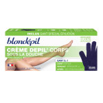 Blondepil crmes dpilatoires creme depil' - crme dpilatoire corps + gant gommant - peaux sensibles ...