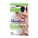 Blondepil crmes dpilatoires creme depil' - crme dpilatoire visage + disque gommant - peaux sensibles ...