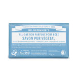 Dr bronner's sans parfum savon solide non parfum 140g