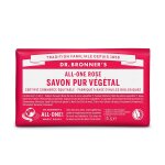 Dr. bronner's - savon solide rose 100 g unisex