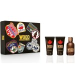 Dsquared2 two wood coffret dsquared2 wood homme edt 50ml + cadeaux: gel douche 50ml et baume 50ml