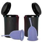 Claripharm claricup coupe menstruelle duopack claricup antimicrobienne et leurs box strilisation - taille ...