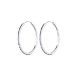 Elli - arc - en - ciel Élégant avec des cristaux boucles d'oreilles femme - (925 / 1000) argent plaqué ... Elli - arc - en - ciel Élégant avec des cristaux boucles d'oreilles femme - (925 / 1000) argent plaqué ...