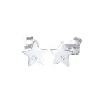 Elli - astro enfants toiles jouant avec la pierre de zircone en argent sterling 925 boucles d'oreilles ...