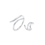 Elli - bague à boucle d'oreille pour dames - ensemble de base pour blogueuse de tendance minimale en ... Elli - bague à boucle d'oreille pour dames - ensemble de base pour blogueuse de tendance minimale en ...