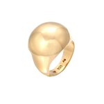 Elli premium - elli premium bague chevalire femmes chunky argent sterling 925 plaqu or party / nouvel ...