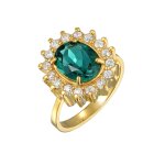 Elli premium - elli premium bague femmes cocktail elegant royal avec quartz et cristaux de zirconium ... Elli premium - elli premium bague femmes cocktail elegant royal avec quartz et cristaux de zirconium ...