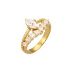 Elli premium - elli premium bague femmes tincelant d'lgance avec cristaux de zirconium en argent sterling ...