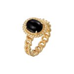 Elli premium - elli premium bague femmes solitaire classique chaîne optique avec onyx en argent sterling ... Elli premium - elli premium bague femmes solitaire classique chaîne optique avec onyx en argent sterling ...