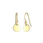 Elli - basic plaquettes boucles d'oreilles femme - (925 / 1000) argent boucles d'oreilles 1 pieces female ...