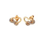 Elli - elli boucles d'oreilles femmes coeur cristaux de verre xilion cut blanc argent sterling 925 1 ...