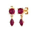 Elli premium - elli premium boucle d'oreille femmes rubis taille marquise argent sterling 925 tenue de ... Elli premium - elli premium boucle d'oreille femmes rubis taille marquise argent sterling 925 tenue de ...