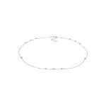 Elli - boules de gourmette pour dames tendance minimale de base en argent sterling plaqu or 925 colliers ...