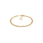 Elli - elli bracelet femmes chane vnitienne argent sterling 925 plaqu or layerlook or 16 cm bracelets ...