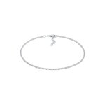 Elli - chane de base pour dames, discrte et intemporelle, ajustable en argent sterling 925. chanes ...