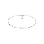Elli - de cheville coeur réglable bracelet de cheville femme - (925 / 1000) argent chaînes de cheville ... Elli - de cheville coeur réglable bracelet de cheville femme - (925 / 1000) argent chaînes de cheville ...