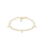 Elli - de cheville plaquette à chaîne à billes bracelet femme - (925 / 1000) argent chaînes de cheville ... Elli - de cheville plaquette à chaîne à billes bracelet femme - (925 / 1000) argent chaînes de cheville ...