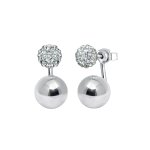 Elli - femmes avant arrière géo tendance avec cristaux en argent sterling 925 boucles d'oreilles 1 pieces ... Elli - femmes avant arrière géo tendance avec cristaux en argent sterling 925 boucles d'oreilles 1 pieces ...