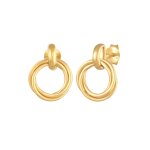 Elli - clous d'oreilles pour femmes circles blogger trend en argent sterling 925 boucles d'oreilles 1 ...