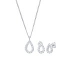 Elli - clous d'oreille pour femme pendentif en forme de goutte scintillant avec des cristaux de zirconium ... Elli - clous d'oreille pour femme pendentif en forme de goutte scintillant avec des cristaux de zirconium ...