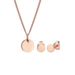 Elli - collier bouchon cercle argent 925 coffret de bijoux 1 pieces female