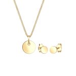 Elli - collier bouchon cercle argent 925 coffret de bijoux 1 pieces female
